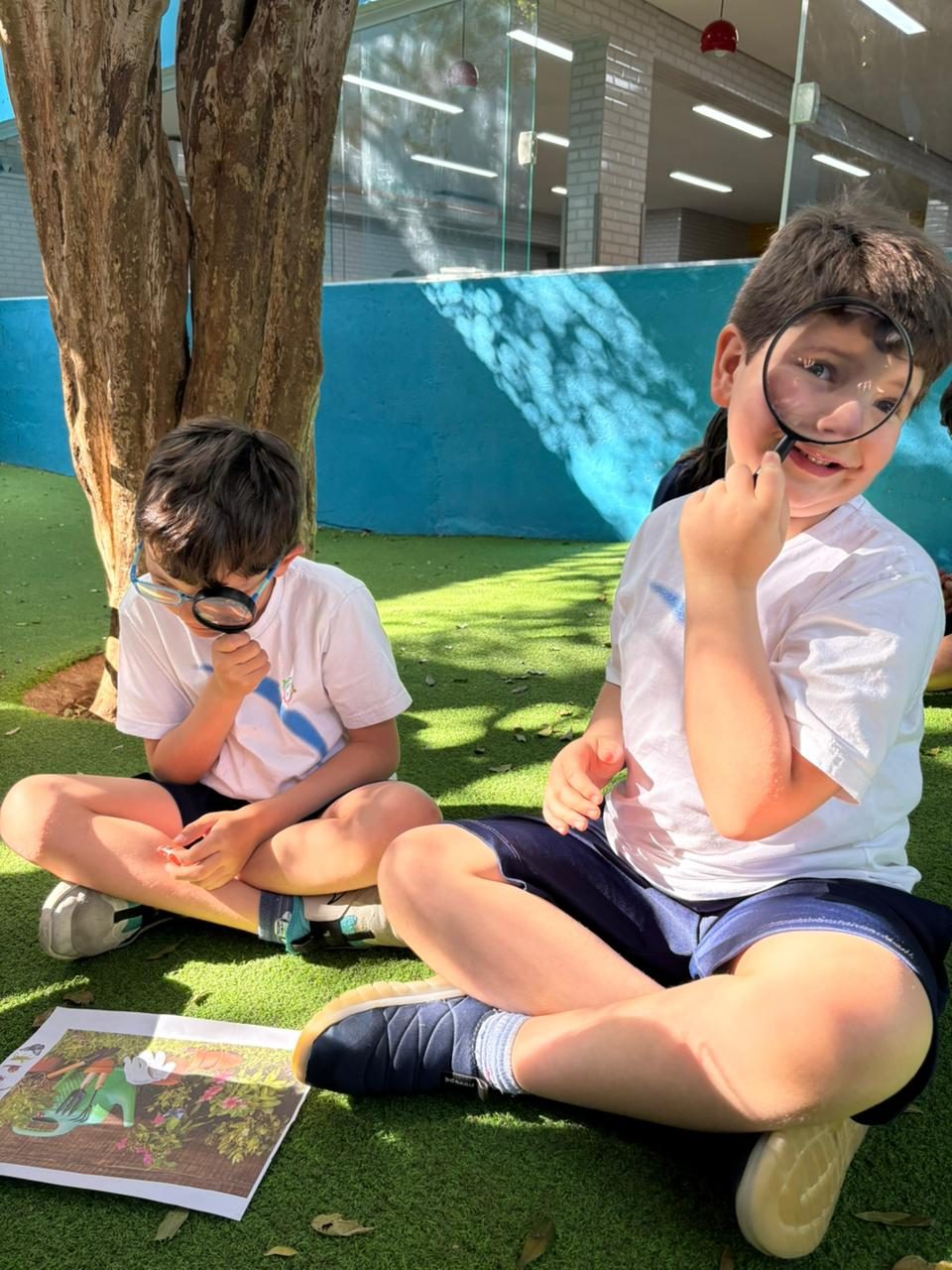 Alunos do Ensino Fundamental I do Colégio Conte